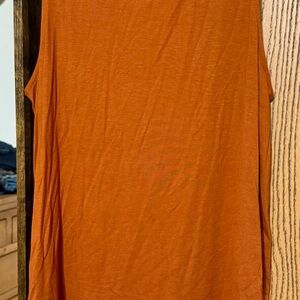 a new day Women's Burnt Orange Tank Top